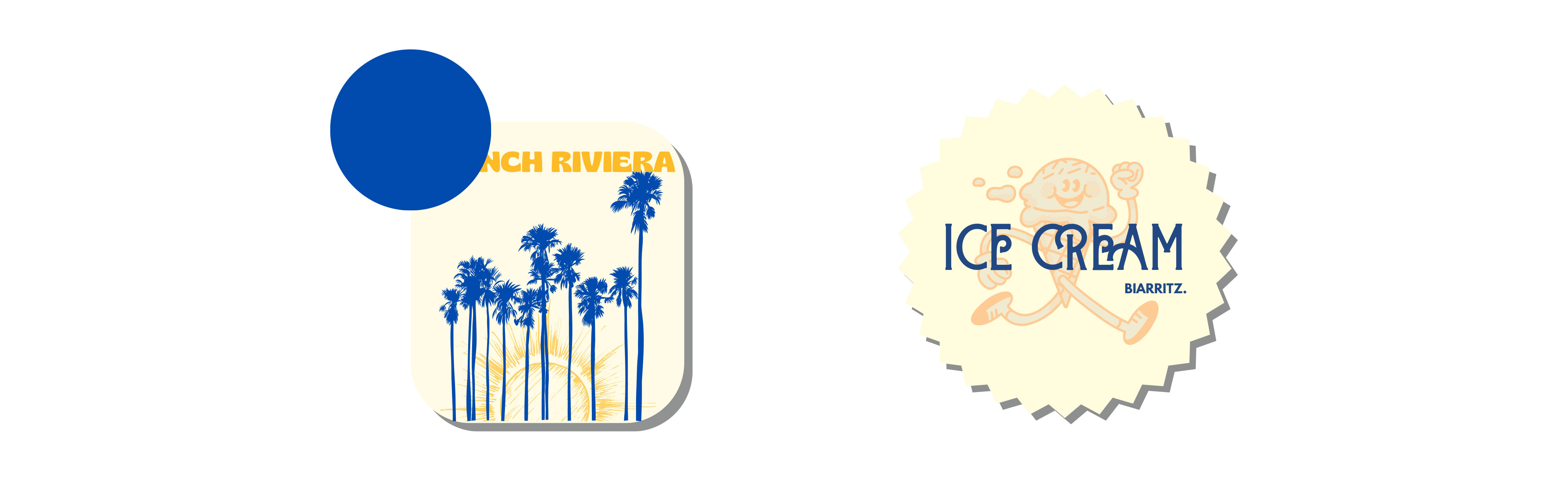 étiquette bleue pour l’informatique