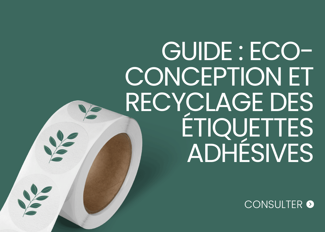 Recyclage etiquette adhésive 