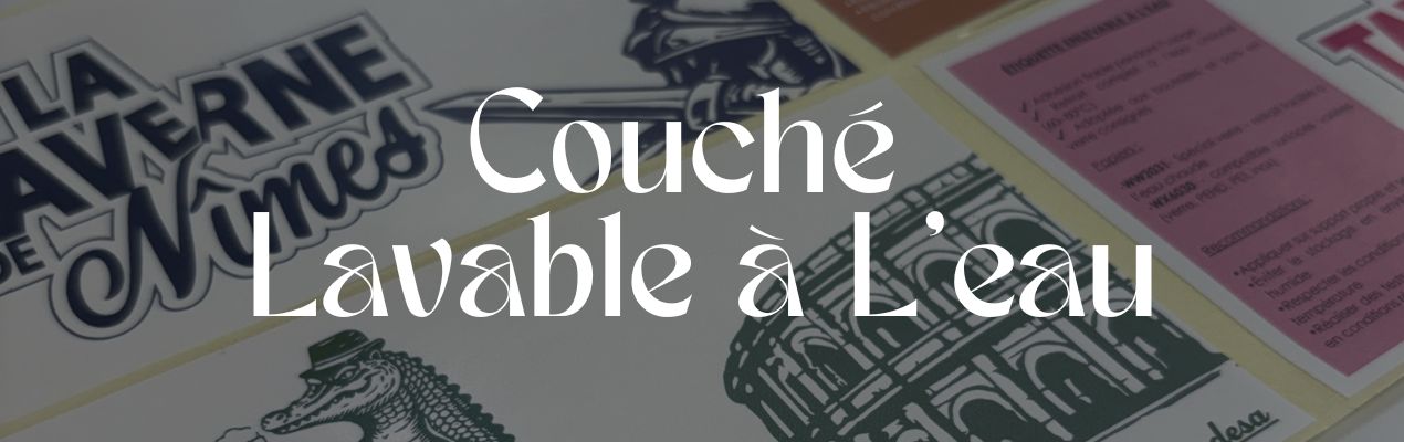 Couche lavable à l'eau