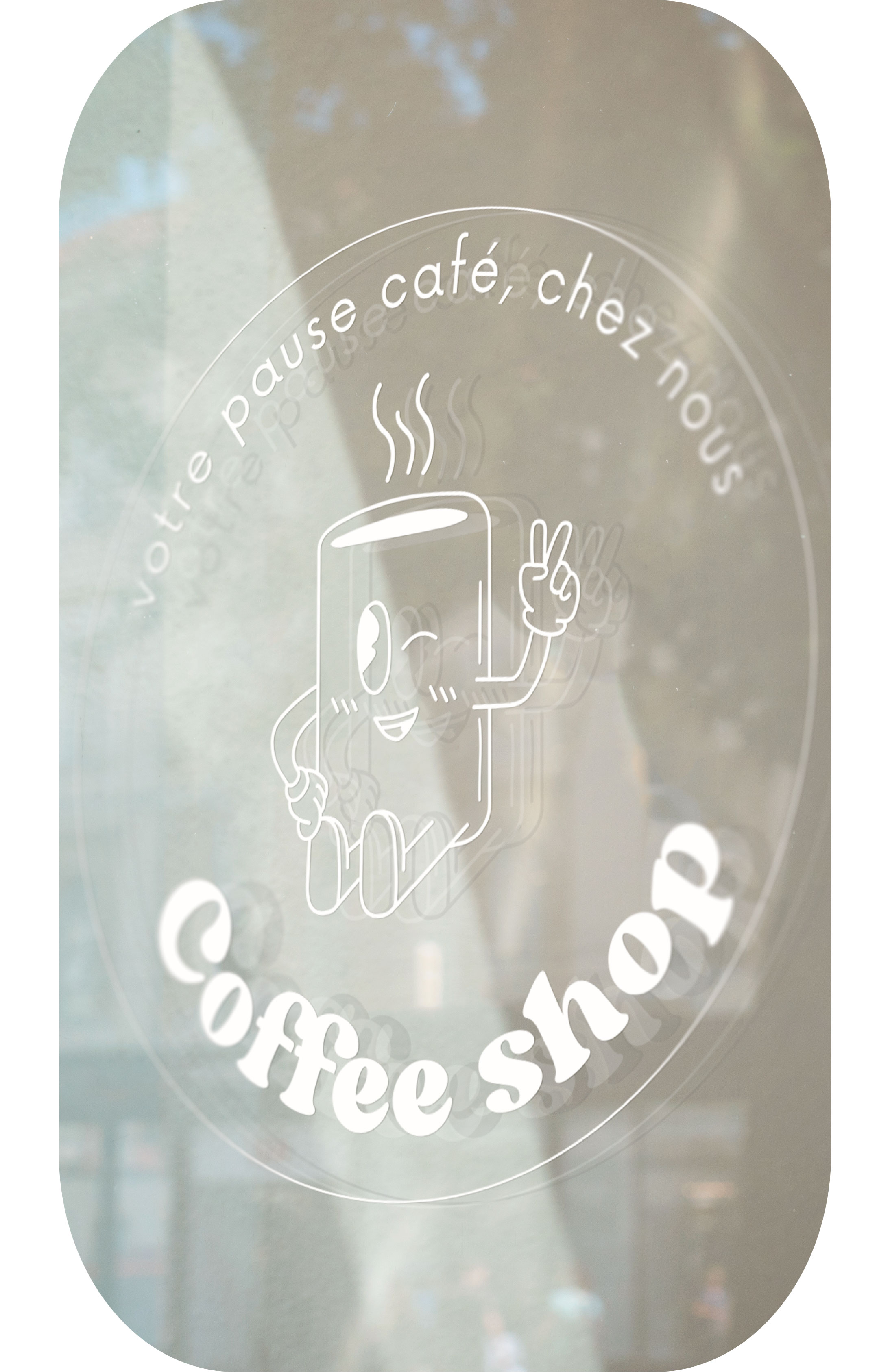 etiquette transparente