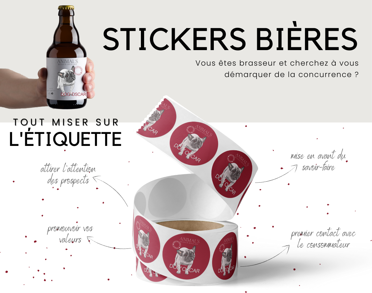 etiquettes de bieres
