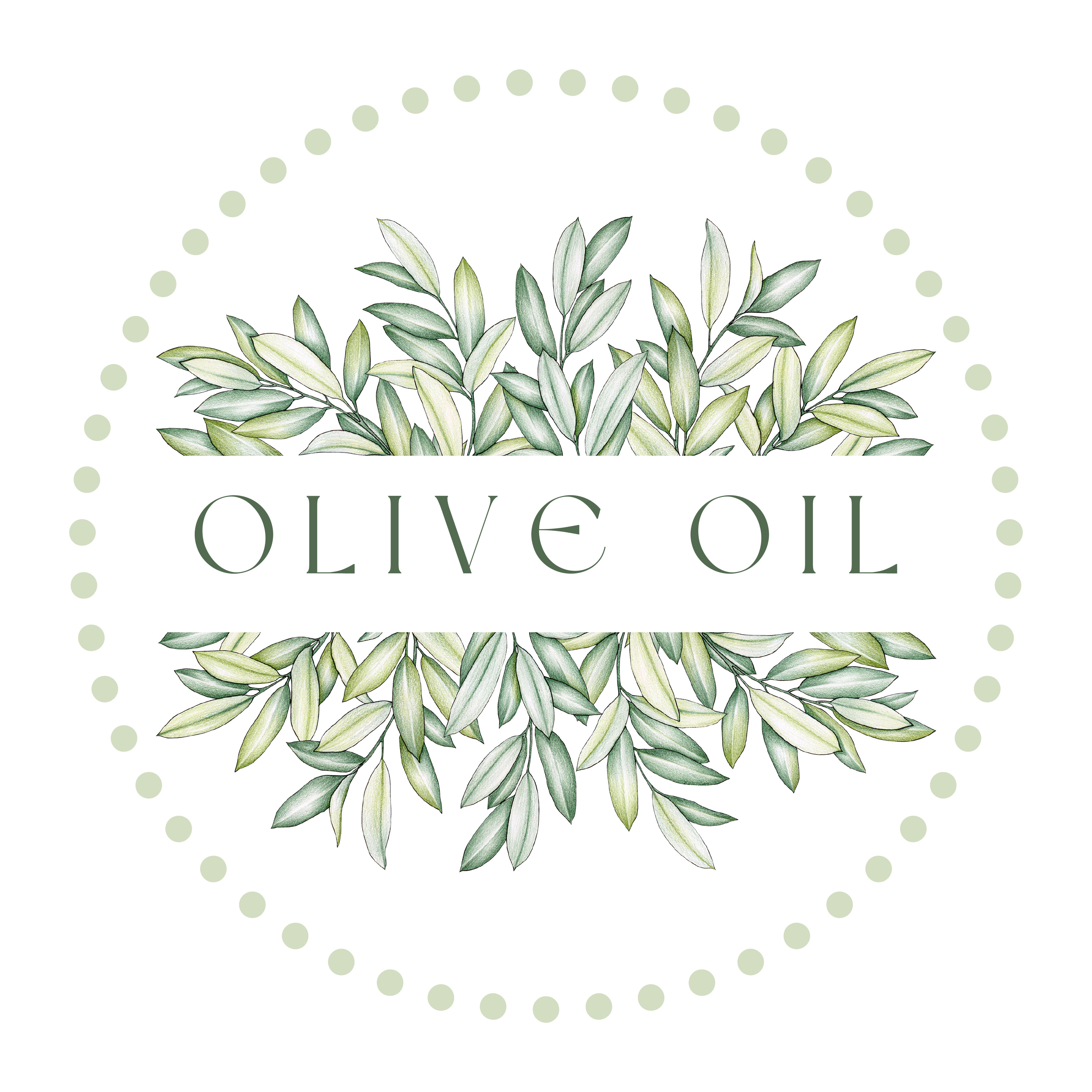 etiquette pour huile d'olive 