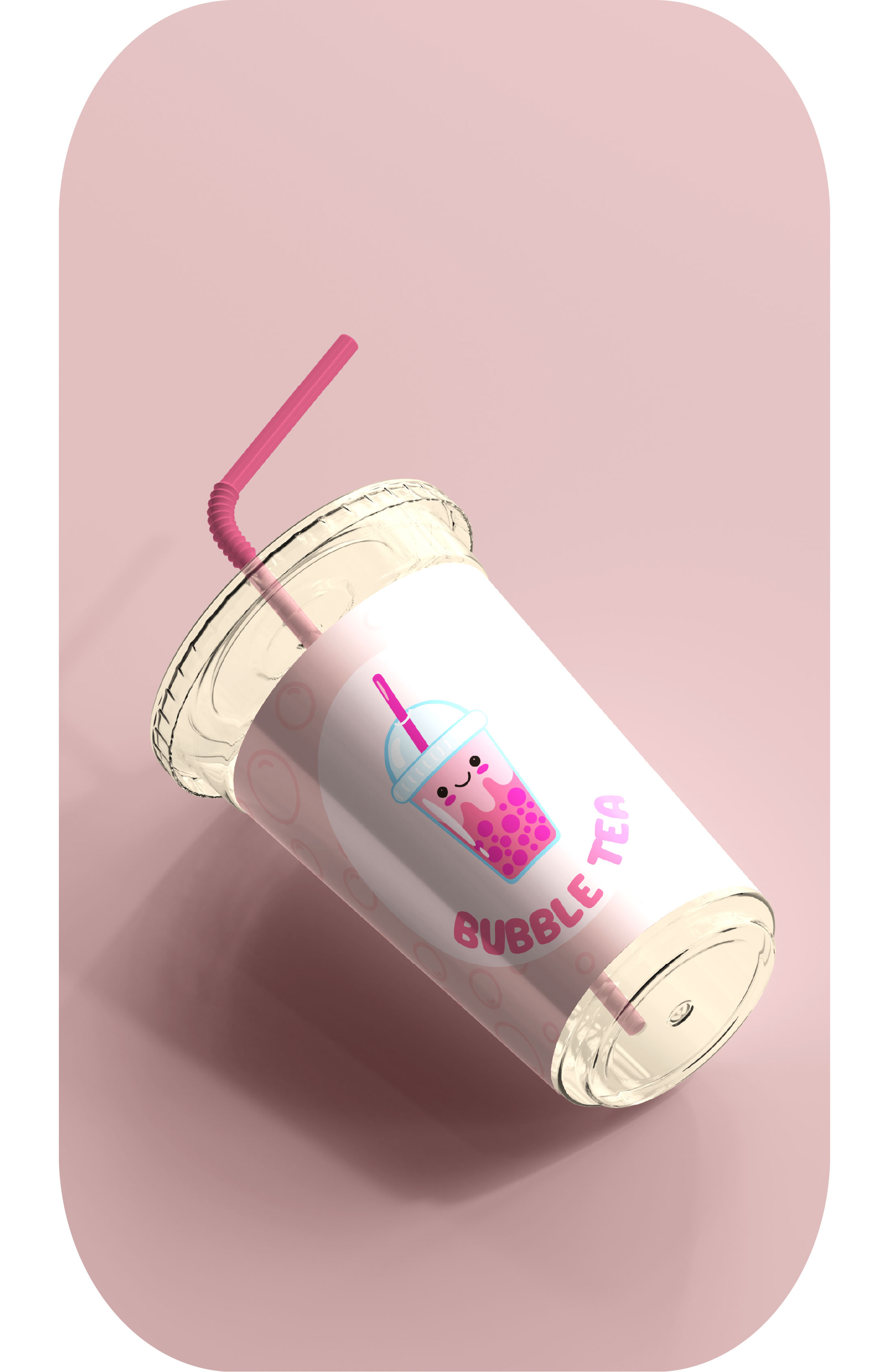 etiquette boisson bubble tea