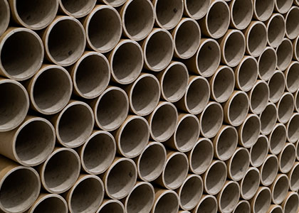 Mandrins pour étiquettes adhésives