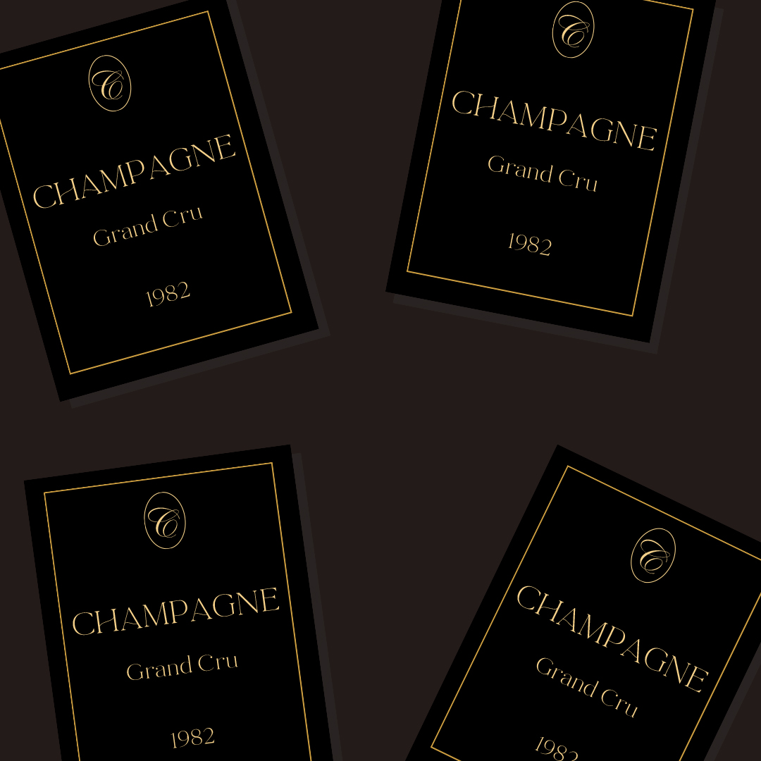 etiquette de champagne 