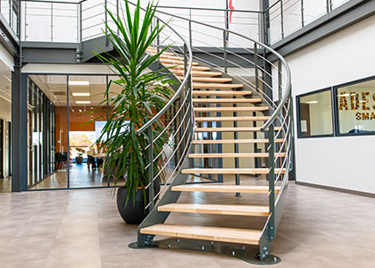 Vue du hall d'entrée