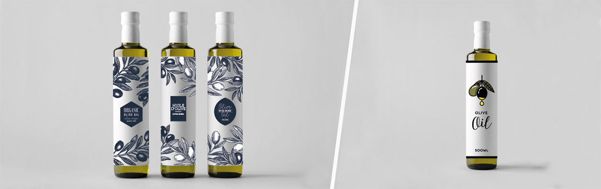 creation etiquettes huiles olive
