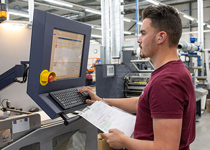 Flux d'impression numérique