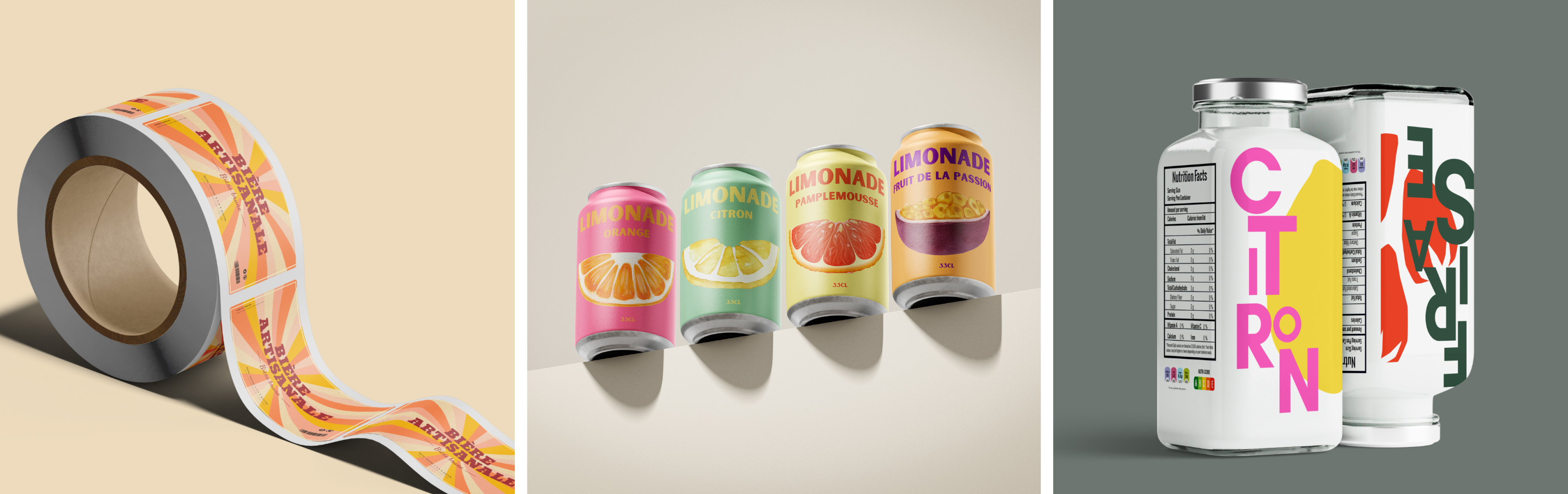 etiquette autocollante personnalisé